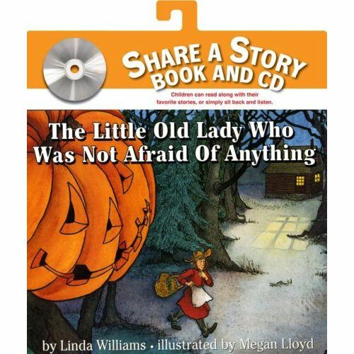 The Little Old Lady Who Was Not Afraid of Anything [With CD] (Paperback)
