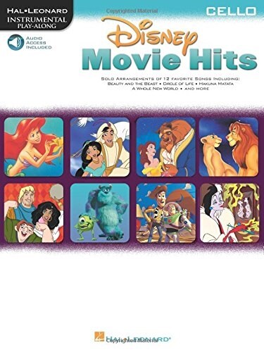 Disney Movie Hits: Cello (Paperback)