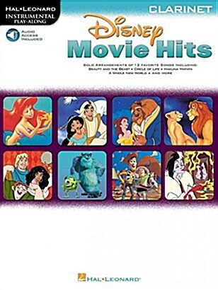 Disney Movie Hits - Clarinet Book/Online Audio (Paperback)