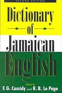 Dictionary of Jamaican English (Paperback, 2)