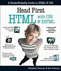 Head First Html With Css & Xhtml (Paperback, 1st)