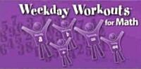 Weekday Workouts for Math, Student Booklet Grade 6 (Paperback)