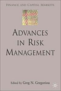Advances in Risk Management (Hardcover)
