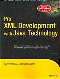 Pro XML Development with Java Technology (Paperback)