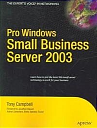Pro Windows Small Business Server 2003 (Paperback)