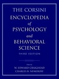 The Corsini Encyclopedia of Psychology and Behavioral Science, 4 Volume Set (Paperback, 3)
