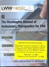 The Washington Manual of Ambulatory Therapeutics for Pdas (CD-ROM)