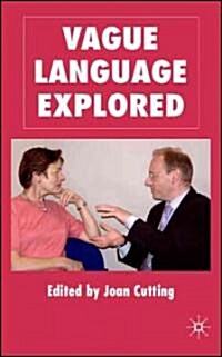 Vague Language Explored (Hardcover)