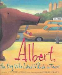 Albert, the dog who liked to ride in taxis 