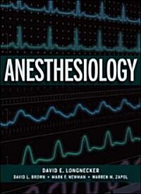 Anesthesiology (Hardcover, CD-ROM, 1st)