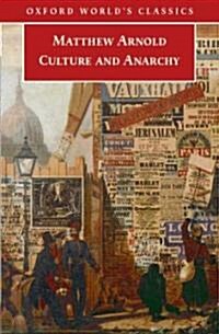 Culture And Anarchy (Paperback)