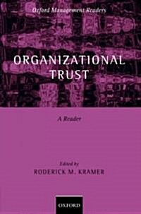 Organizational Trust : A Reader (Hardcover)