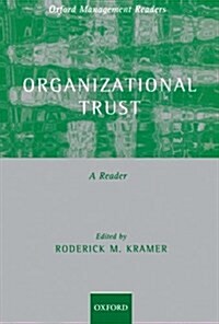 Organizational Trust : A Reader (Paperback)