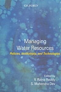Managing Water Resources (Hardcover)