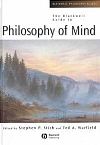 The Blackwell Guide to Philosophy of Mind (Hardcover)