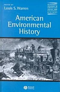American Environmental History (Hardcover)
