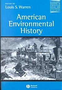 American Environmental History (Paperback)