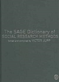 The Sage Dictionary of Social Research Methods (Hardcover)