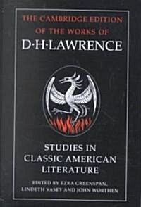 Studies in Classic American Literature (Hardcover)