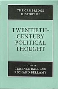 The Cambridge History of Twentieth-Century Political Thought (Paperback)