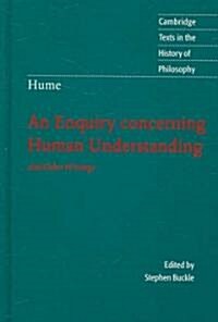 Hume: An Enquiry Concerning Human Understanding : And Other Writings (Hardcover)