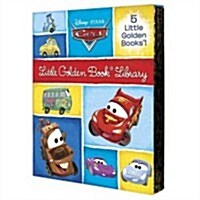 Cars Little Golden Book Library: Cars/Cars 2/Mater and the Ghost Light/Look Out for Mater!/Tractor Trouble (Boxed Set)