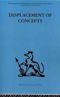 Displacement of Concepts (Paperback, Reprint)