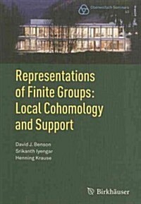 Representations of Finite Groups: Local Cohomology and Support (Paperback)