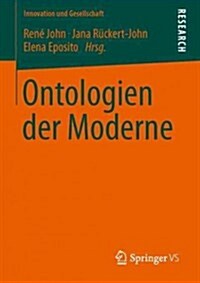 Ontologien Der Moderne (Paperback, 2013)