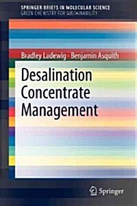 Desalination Concentrate Management (Paperback)