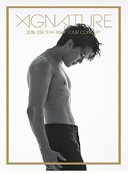 XIA(준수) - 2016 XIA 5TH ASIA TOUR CONCERT XIGNATURE 공연 실황 DVD (3disc)