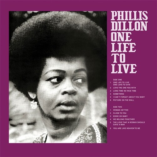 [수입] Phyllis Dillon - One Life To Live [LP][700장 바이올렛 컬러 한정반]