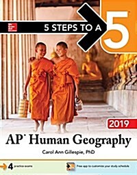 5 Steps to a 5: AP Human Geography 2019 (Paperback)