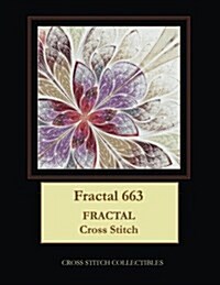 Fractal 663: Fractal Cross Stitch Pattern (Paperback)