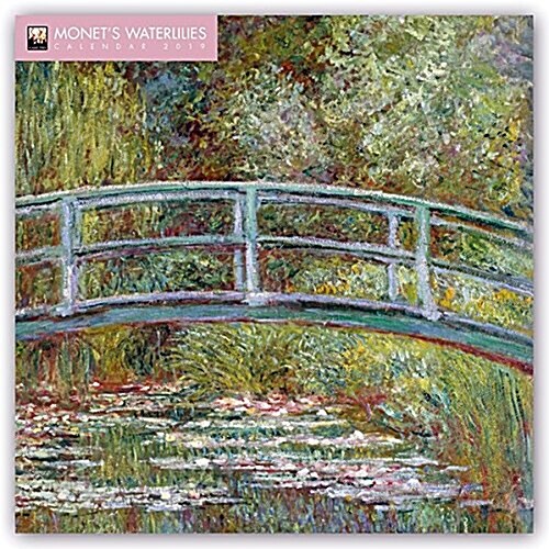 Monets Waterlilies Wall Calendar 2019 (Art Calendar) (Calendar, New ed)