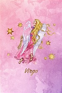 Virgo: Zodiac Starsign Notebook - 120-Page Lined Virgo Journal (Paperback)
