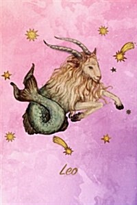 Leo: Zodiac Starsign Notebook - 120-Page Lined Leo Journal (Paperback)