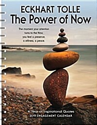 Power of Now 2019 Engagement Calendar: By Eckhart Tolle (Desk)