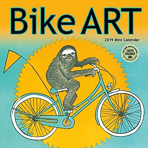 Bike Art 2019 Mini Calendar (Mini)