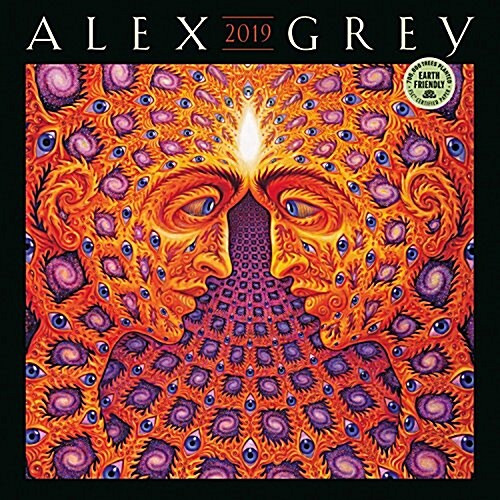 Alex Grey 2019 Wall Calendar (Wall)