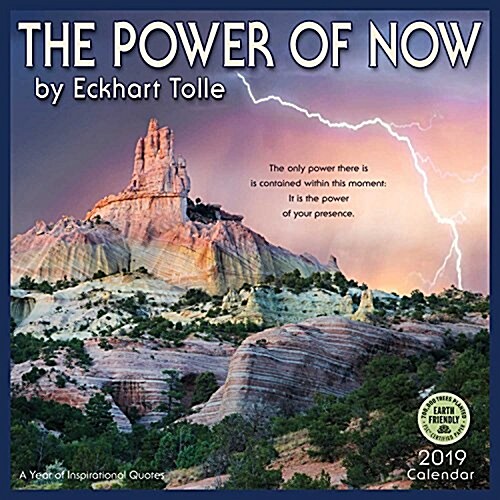 Power of Now 2019 Wall Calendar: By Eckhart Tolle (Wall)