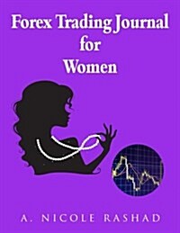 Forex Trading Journal for Women: (4 Trades/Page, 180 Trade Pages) (8.5 X 11) Purple (Paperback)