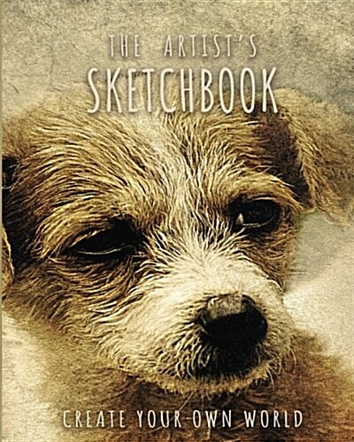 The Artists Sketchbook: 8x10 Blank Sketchbook (Sketch Book), Artist Journal, Blank Notebook, Drawing Pad 150 Large Blank Pages Draw, Sketch, D (Paperback)