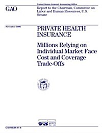 Hehs-97-8 Private Health Insurance: Millions Relying on Individual Market Face Cost and Coverage Trade-Offs (Paperback)