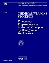 Nsiad-96-150 Chemical Weapons Stockpile: Emergency Preparedness in Alabama Is Hampered by Management Weaknesses (Paperback)
