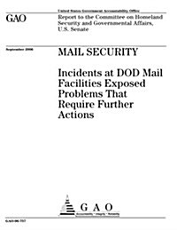 Gao-06-757 Mail Security: Incidents at Dod Mail Facilities Exposed Problems That Require Further Actions (Paperback)
