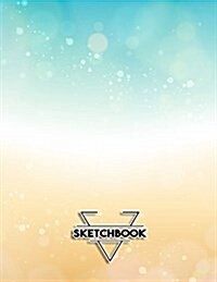 Sketchbook: Design by John No.64: 100 Pages of 8.5 X 11 Blank Paper for Drawing, Doodling or Sketching (Paperback)