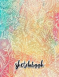 Sketchbook: Design by John No.80: 100 Pages of 8.5 X 11 Blank Paper for Drawing, Doodling or Sketching (Paperback)