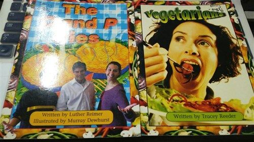 [중고] Take Twos Grade 1 Level H-3: Vegetarians / The C and P Pies (Paperback 2권 + Workbook 1권 + CD 1장)