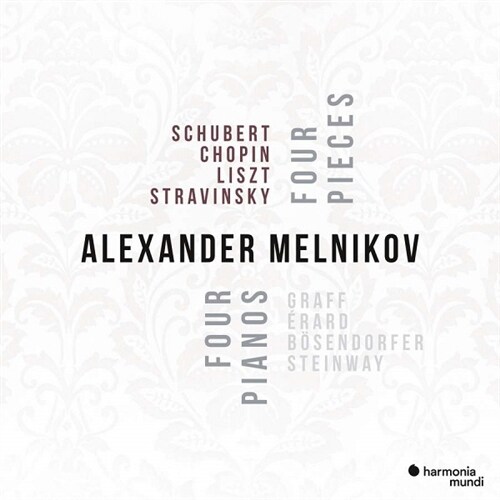 [수입] 알렉산더 멜니코프 - 4개의 피아노 솔로곡을 위한 4종류의 피아노 [디지팩]